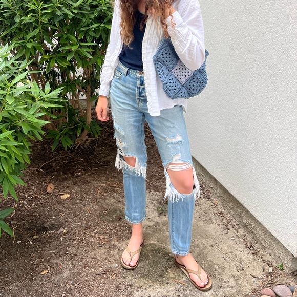 SOLD Pistola High Rise Distressed Jeans - Picture 2 of 12
